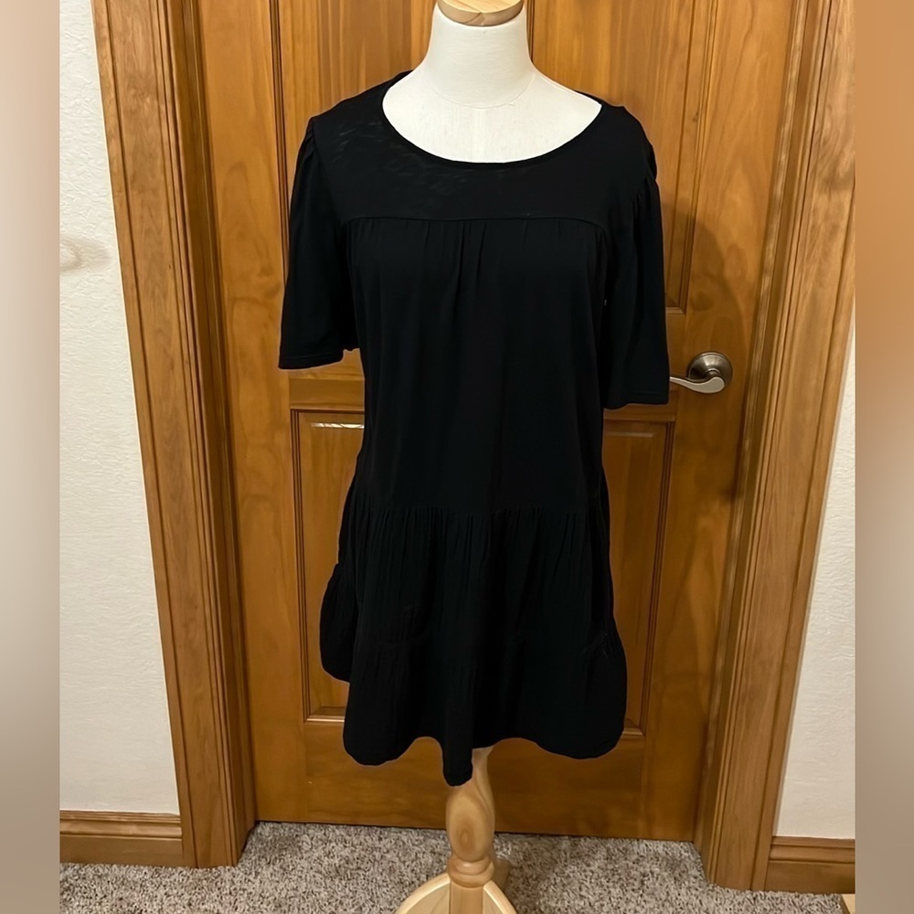 Like New Graham & Spencer Size S Black Babydoll Dress